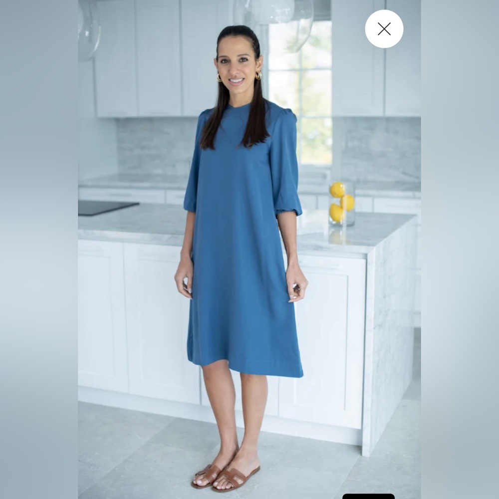 Maya’s Place Dress , high V neck size L